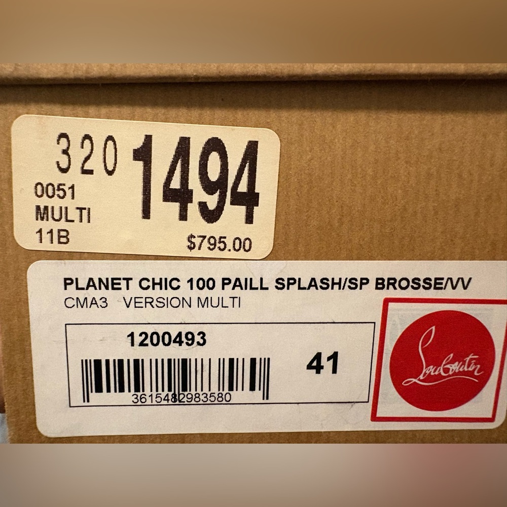 Christian Louboutin planet chic 100 - Picture 13 of 13